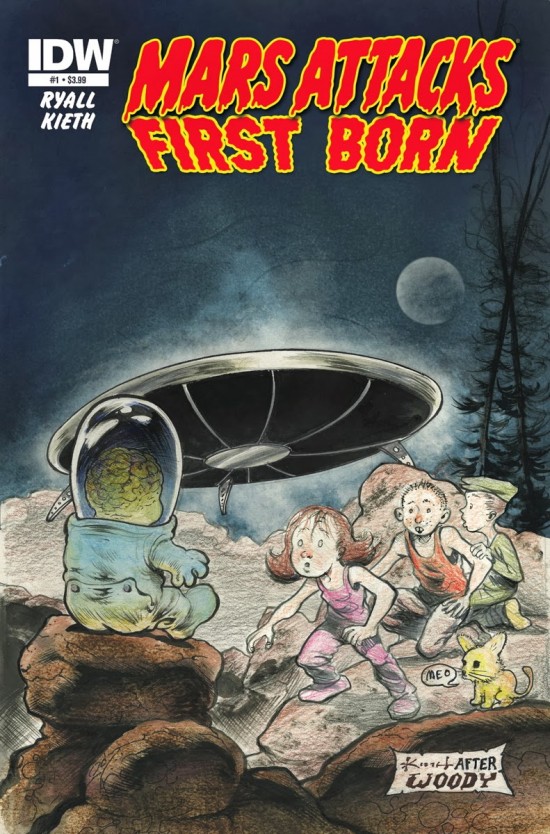 IDW Mars Attacks First Born