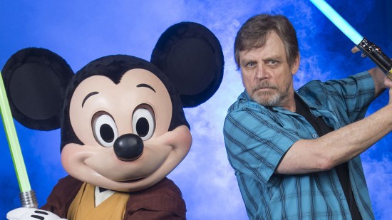 MARK HAMILL AT WALT DISNEY WORLD FOR STAR WARS WEEKENDS 2014